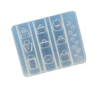 Moule à main facile à démouler pour manucure à la maison | Moule à ongles en silicone pour sac à main, fournitures de bijoux, design de salon, outil de gaufrage pratique pour manucure