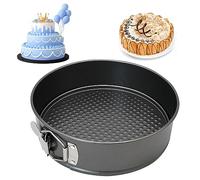 Moule à manqué 22 cm, Moule Gateau Démontable avec Charnière, Moules à Pâtisserie Rond Accessoire Patisserie