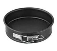 Zenker 7682 Mini moule à manqué, mini moule rond, moule à manqué à charnière, moule à gâteau, Acier inoxydable, Noir, 16 x 16 x 4 cm