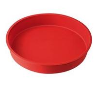 Moule à manqué en silicone de 26 cm Dr. Oetker Flexxibel Love Rouge