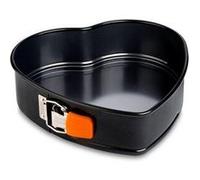 Moule à manqué forme cœur fond amovible noir patiliss G