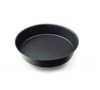 Moule à manqué - GOBEL - Ø26cm - Rond uni - Acier anti-adhérent - Hauteur 5cm - Marron