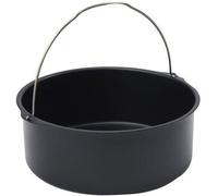 Patisse Moule à manqué 02857 - fond fixe, anse - pour friteuse à air XL/XXL Ø21,5×8 cm Noir