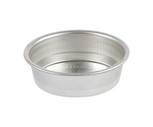 Moule à manqué rond uni en fer blanc bordé 28 cm Gobel