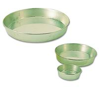 Moule à manqué rond uni professionnel en fer blanc à 240 mm de diamétre