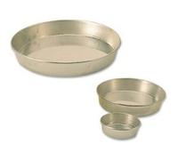 Moule à manqué rond uni professionnel en fer blanc à 240 mm de diamétre G