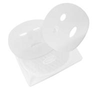 Moule à Masque Facial DIY en ABS Plastique Blanc pour Salon | Surface Lisse sans Bavure, Compatible Divers Mélanges, Usage en Institut et Routine Salle de Bain