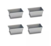 Moule à mini cake antiadhérent Patisse 9 cm - Lot de 4