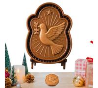 Moule à Mini empreinte antiadhésive réutilisable crèche de Noël avec Jésus | Mini s de Noël emporte-pièce crèche pour bonbons gélifiés savon bougie