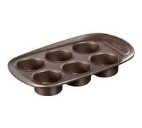 Pyrex – Moule à 6 muffins Asimetria en métal antiadhésif Ø 6,5 cm