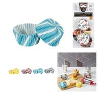 Moule à Muffin - A6/M72 - 7 cm - 75 pièces - Couleur Aléatoire - Papier