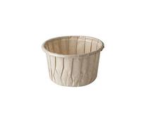 Moule à muffin - PAPSTAR - Rond - 105 ml - Brun - 50 pièces