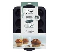 Moule à Muffins 12 Cavités en Silicone - Silitop