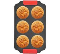 Moule À Muffins 6 Pièces Avec Poignée Royalty Line Rlmfn6