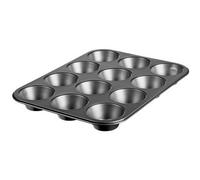 Moule à muffins, en acier au carbone, 12 muffins