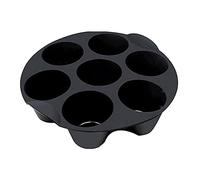 Moule à Muffins en Silicone - 7 Tasses - pour friteuse à air Universel - Accessoire pour 2,6/3,2/3,5-5,8 l - Cuisine - Moule en Silicone - Plaque Cuisson Kaiser