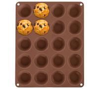 Moule à muffins en silicone orange pour petits muffins SILLINIE