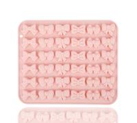 Moule à Nœud, Moule en Silicone pour Chocolat Fondant Bonbons Gélifiés Cake Pops Gelée Biscuit Cupcake (Carré)