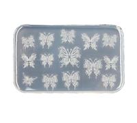 Moule à ongles élégant pour designs personnalisés Moule à sculpture en silicone durable pour salons et usage domestique Décorations d'ongles en silicone