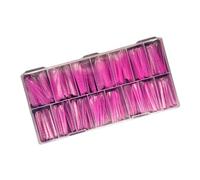 Moule à ongles en gel UVS, couverture complète, pointe biseautée, système de double forme, outil de manucure et de pédicure pour Poly Tip, systèmes transparents à double forme, couverture complète