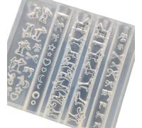 Moule à ongles en relief en forme de nœud papillon en forme de, modèle élastique en silicone, moules de manucure pour créations d ' art d ' ongles de longue durée, tampon en silicone antiadhésif