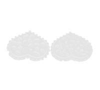 Moule à Ongles en Silicone Cœur Fleur 3d pour Manucure DIY | Fleurs Séchées Nail Art, Blanc Créatif, Facile à Utiliser, pour Débutants et Artistes, Motifs Variés