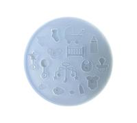Moule à ongles en silicone précis pour bricolage professionnel, accessoires de manucure et fabrication de bijoux