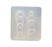 Moule à ongles flexible réutilisable pour les débutants en résine et les professionnels - Moule à ongles fait à la main à libération rapide