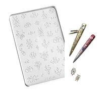 Moule à ongles multifonction en forme de papillon - Convient pour les accessoires - Amélioration des formes d'ongles en silicone