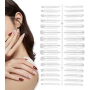 Moule à ongles transparent réutilisable - Pochoir à ongles, voyage d'affaires, maison, extérieur, école, petite amie, épouse, amie, sœur, fille