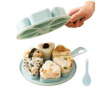 Moule À Onigiri 6 Compartiments Triangulaires Outil De Façonnage Pour