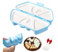 Moule à onigiri 6 en 1, moules à sushis triangulaires, rapides à préparer et à ranger, à transporter et à nettoyer, une fois rapidement faites 6 onigiris, design pliable et anti-adhésif pour moule à