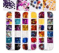 Moule à paillettes en résine époxy UV pour décoration d'ongles, loisirs créatifs, fabrication de bijoux