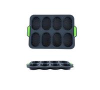 Moule à pain antiadhésif 1 pièce, mini-baguettes, plaque de cuisson ronde en silicone, outil de cuisson for baguettes.