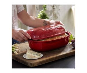 Moule à Pain ARTISAN Rectangulaire d´Emile HENRY Rouge Grand Cru VPC