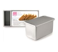 IBILI 815520 Mould a Pain Anglais, Aluminium, Argent, 19,4 x 10,7 x 11,4 cm