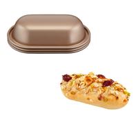 Tefal Moule à pain Creabake J3088304 – Lot de 3, revêtement antiadhésif, amovibles et empilables
