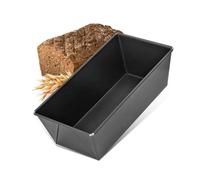 Zenker 3975 Moule à pain, moule à pain de mie, moule pain, moule à cake, moule à brioche, moule à gâteaux, anti-adhésif, Acier, 31 x 16 x 10 cm