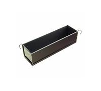 Gobel - Moule à Pâté en Croute Long - 35 x 8 cm - Acier - Revêtement Antiadhérent Bicouche Garanti sans PFAS - Qualité Professionnelle - Fabriqué en France