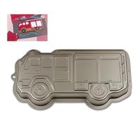 Städter 610088 Moule à pâtisserie Anti-adhésif en Forme de Camion de Pompiers 33,5 x 30,7 x 4,1 cm