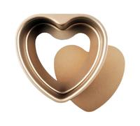 Moule à Pâtisserie Antiadhésif en Forme de Plaque de Cuisson pour Gâteaux Pains et Pizzas (8“ Heart Shaped Cake Tin)
