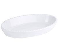 Moule à pâtisserie en porcelaine blanc : 24 cm de longueur Variante : 24 cm de longueur