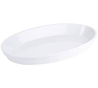 Moule à pâtisserie en porcelaine blanc : 38 cm de longueur Variante : 38 cm de longueur