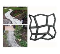 Moule à Pavé Béton en Résine Pavage Moules Pierres Stepping Stone pour Jardin Allée Chemin