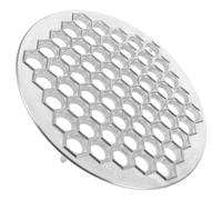 Moule à Pelmenis 61 Trous en Alliage D'aluminium pour Raviolis Maison | Surface Lisse Facile à Laver, Fonctionnement Manuel, Rangement Compact, Fournitures Culinaires Argentées Cuisine Familiale