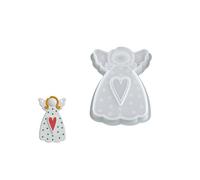 Moule À Pendentif En Silicone Flexible En Forme D'aile D'ange Pour Fille Moules À Bijoux Faits À La Main Pour Bijoux Artisanaux Et Artisanat En Résine Moule Artisanal Pour Cadeaux De Bricolage