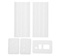 Moule à Perles Rondes pour Pâte Polymère, Blanc, 4 6 8 MM