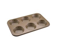 Moule à petits pains individuels ronds 6 empreintes 33 x 22 cm Zenker Mojave Gold Zenker