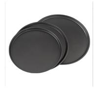 Moule à pizza | 1 lot d'assiettes anti-adhésives faciles à nettoyer - Plateau de service à pizza - pour, gâteau, biscuits, maison, cuisine, barbecue, pique-nique