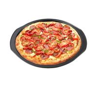 Moule à pizza - poêles à pizza en acier au carbone, poêle à pizza ronde | Fridge and Freezer Pizza Vesto, poêle à pizza croustillante en matériau supérieur avec poignée pour maison, restauration